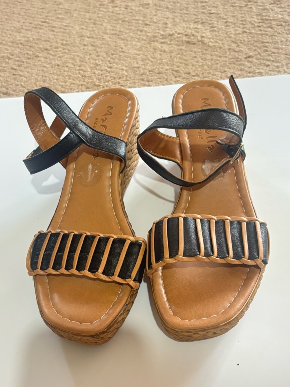 Mariella braided shoes